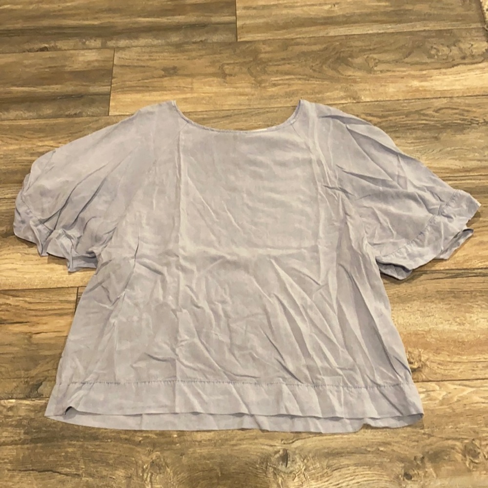 Anthropologie • LAVI Flutter Sleeve Top